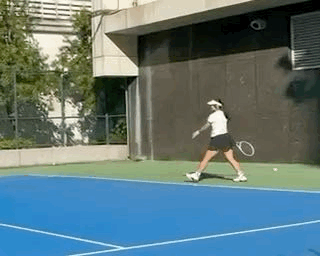 8 months pregnant, on court